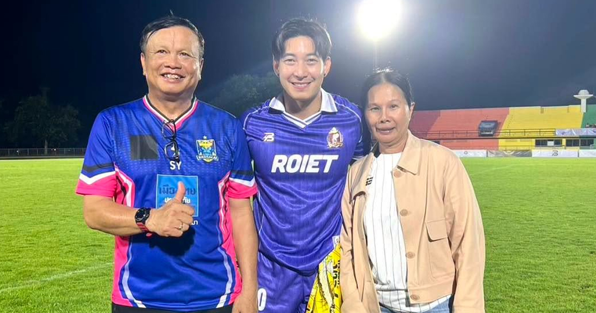 “ครูนุช” ขอบคุณ “ร้อยเอ็ด” ต้อนรับอบอุ่น หลัง “ราษีไศล” บุกอุ่นเครื่องคว้าชัย 6-3